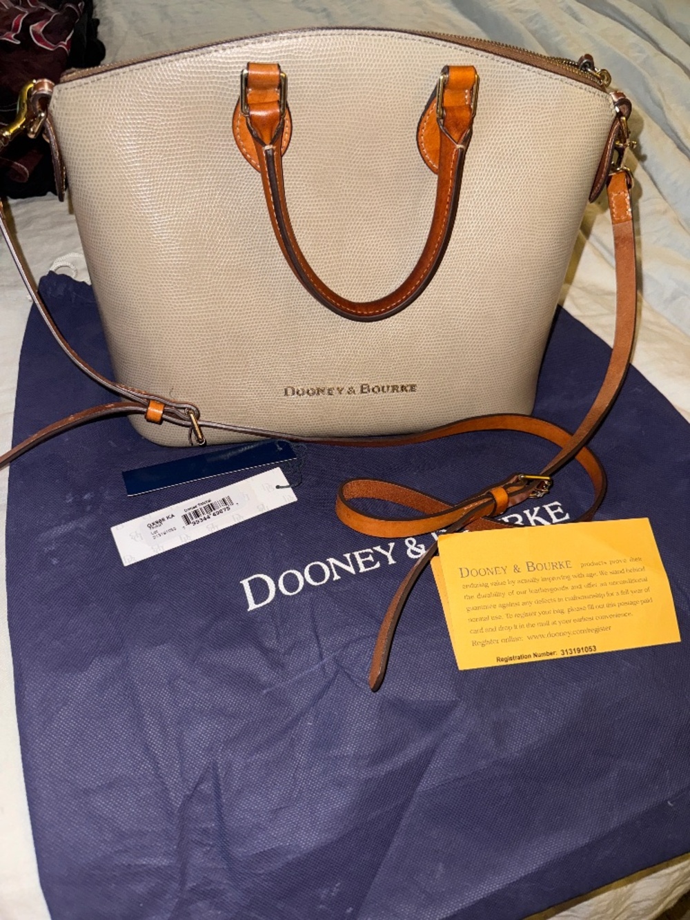 Dooney and Bourke handbag - used with tags